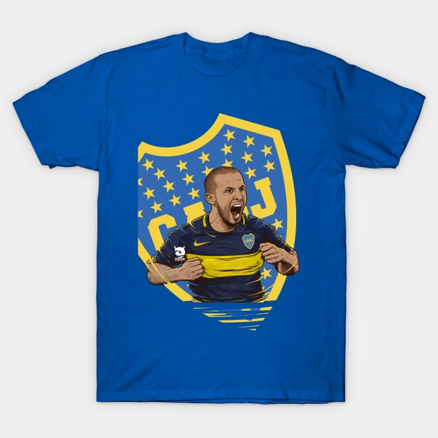 Pipa Boca Benedetto Juniors T-Shirt by akyanyme